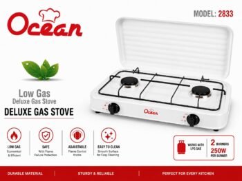 Réchaud à gaz 2 places