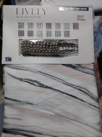 LIVELY/SHOWER CURTAIN