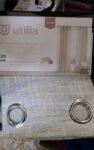 UTILIA/ Sheer Curtain