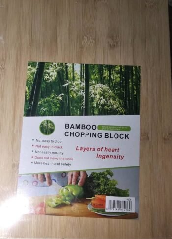 Bamboo chopping block