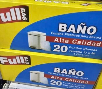 Sachet poubelle en broute