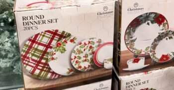 Christmas set vaisselle 16 pièces