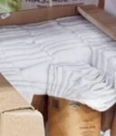 Royal Excellence Serviette de Douche grand  blanc 3 pièces