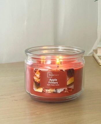 Mainstays / Candle with glass Jar