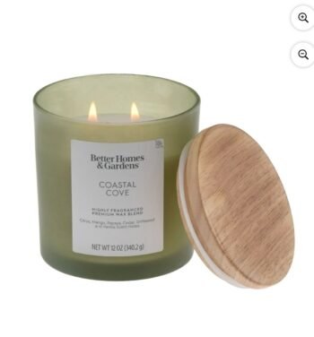 BetterHome and Gardens Candle ( Frosted Jar )