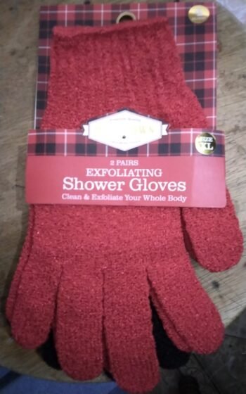 Men's Own/ Exfoliating Shower Gloves