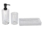 Better Home and Gardens/Hammered Glass Vanity set