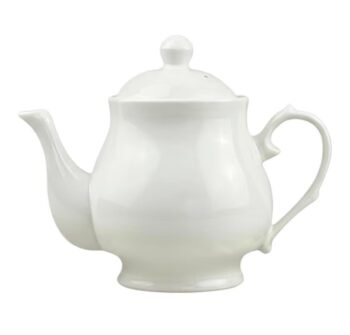 Tea pot / White porcelain