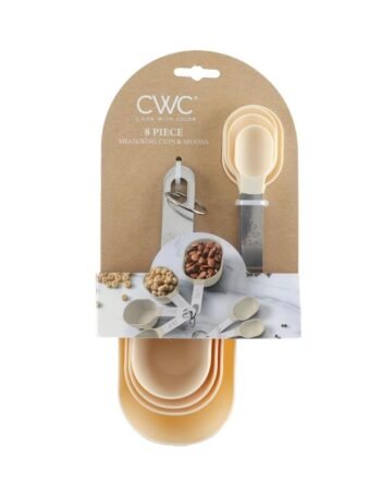 Measuring Cups and Spoons 8 pieces
