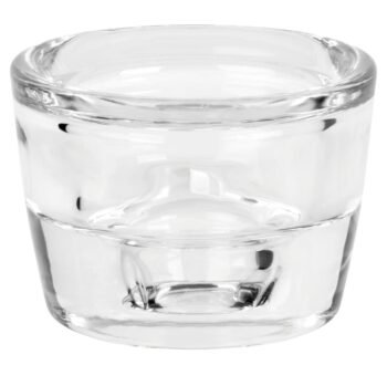 MAINSTAYS CLEAR GLASS CANDLEHOLDER